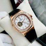 ĐỒNG HỒ NAM Carnival 8128G - Dây Da - Mặt Trắng Open Heart - Automatic - Kính Sapphire — ảnh 10