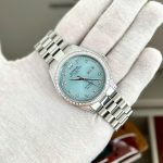 ĐỒNG HỒ NAM CARNIVAL 8907G TIFFANY - Size 40mm – Dây Thép – Automatic- Kính Sapphire — ảnh 8