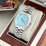 ĐỒNG HỒ NAM CARNIVAL 8907G TIFFANY - Size 40mm – Dây Thép – Automatic- Kính Sapphire — ảnh 3