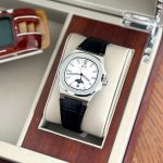 ĐỒNG HỒ NAM I&W Carnival 735G Dây Thép - Mặt Trắng- Automatic - Kính Sapphire — ảnh 4