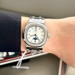 ĐỒNG HỒ NAM I&W Carnival 735G Dây Thép - Mặt Trắng - Automatic - Kính Sapphire — ảnh 5