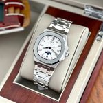 ĐỒNG HỒ NAM I&W Carnival 735G Dây Thép - Mặt Trắng - Automatic - Kính Sapphire — ảnh 9