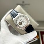 ĐỒNG HỒ NAM Carnival 8128G - Dây Da - Mặt Trắng Open Heart - Viền Trắng Trơn - Automatic - Kính Sapphire — ảnh 8