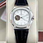 ĐỒNG HỒ NAM Carnival 8128G - Dây Da - Mặt Trắng Open Heart - Viền Trắng Trơn - Automatic - Kính Sapphire — ảnh 1