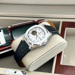 ĐỒNG HỒ NAM Carnival 8128G - Dây Da - Mặt Trắng Open Heart - Viền Trắng Trơn - Automatic - Kính Sapphire — ảnh 3