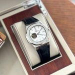 ĐỒNG HỒ NAM Carnival 8128G - Dây Da - Mặt Trắng Open Heart - Viền Trắng Trơn - Automatic - Kính Sapphire — ảnh 6