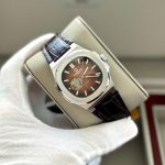 ĐỒNG HỒ NAM Carnival 8128G - Dây Da - Mặt Nâu Open Heart - Viền Trắng Trơn - Automatic - Kính Sapphire — ảnh 7
