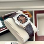 ĐỒNG HỒ NAM Carnival 8128G - Dây Da - Mặt Nâu Open Heart - Viền Trắng Trơn - Automatic - Kính Sapphire — ảnh 9