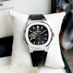 ĐỒNG HỒ NAM Carnival 8128G - Dây Da - Mặt Đen Open Heart - Viền Trắng Trơn - Automatic - Kính Sapphire — ảnh 7