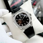 ĐỒNG HỒ NAM Carnival 8128G - Dây Da - Mặt Đen Open Heart - Viền Trắng Trơn - Automatic - Kính Sapphire — ảnh 9