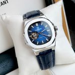 ĐỒNG HỒ NAM Carnival 8128G - Dây Da - Mặt Xanh Open Heart - Viền Trắng Trơn - Automatic - Kính Sapphire — ảnh 5