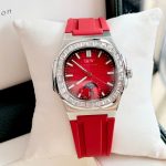 ĐỒNG HỒ NAM I&W Carnival 735G Dây Cao Su - Mặt Đá Đỏ- Automatic - Kính Sapphire — ảnh 11