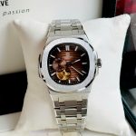 ĐỒNG HỒ NAM Carnival 8159G-VT-XD - Dây Thép - Nâu Cafe Open Heart - Automatic - Kính Sapphire — ảnh 2