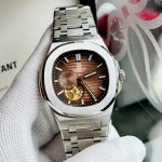 ĐỒNG HỒ NAM Carnival 8159G-VT-XD - Dây Thép - Nâu Cafe Open Heart - Automatic - Kính Sapphire — ảnh 3