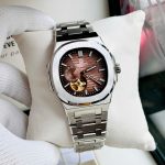 ĐỒNG HỒ NAM Carnival 8159G-VT-XD - Dây Thép - Nâu Cafe Open Heart - Automatic - Kính Sapphire — ảnh 4