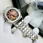 ĐỒNG HỒ NAM Carnival 8159G-VT-XD - Dây Thép - Nâu Cafe Open Heart - Automatic - Kính Sapphire — ảnh 7