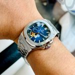 ĐỒNG HỒ NAM Carnival 8159G-VT-XD - Dây Thép - Blue Open Heart - Automatic - Kính Sapphire — ảnh 2