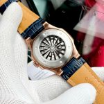 ĐỒNG HỒ NAM Carnival 8158G-VH-DD-D-Dây Da - Mặt Xanh- Automatic - Kính Sapphire — ảnh 4