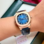 ĐỒNG HỒ NAM Carnival 8158G-VH-DD-D-Dây Da - Mặt Xanh- Automatic - Kính Sapphire — ảnh 6
