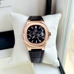 ĐỒNG HỒ NAM Carnival 8158G-VH-DD-T-Dây Da - Mặt Đen- Automatic - Kính Sapphire — ảnh 8
