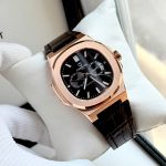 ĐỒNG HỒ NAM Carnival 8158G-VH-DD-T-Dây Da - Mặt Đen- Automatic - Kính Sapphire — ảnh 4