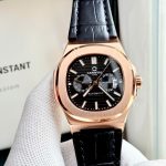 ĐỒNG HỒ NAM Carnival 8158G-VH-DD-T-Dây Da - Mặt Đen- Automatic - Kính Sapphire — ảnh 6