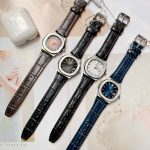 ĐỒNG HỒ Nữ Carnival 8160L-VT-DD-T- Mặt Bạc -Dây Da Viền Bạc- Pin - Kính Sapphire — ảnh 2
