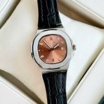 ĐỒNG HỒ Nữ Carnival 8160L-VT-DD-N- Mặt Gold -Dây Da Viền Bạc- Pin - Kính Sapphire — ảnh 1