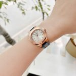 ĐỒNG HỒ Nữ Carnival 8160L-VH-DD-D- Mặt Đen -Dây Da Viền Vàng - Pin - Kính Sapphire — ảnh 6
