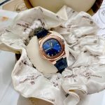 ĐỒNG HỒ Nữ Carnival 8160L-VH-DD-D- Mặt Đen -Dây Da Viền Vàng - Pin - Kính Sapphire — ảnh 8