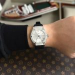 ĐỒNG HỒ NAM I&W CARNIVAL 55851G-Mặt Trắng – Dây Cao Su – Automatic- Kính Sapphire — ảnh 6
