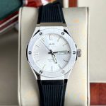 ĐỒNG HỒ NAM I&W CARNIVAL 55851G-Mặt Trắng – Dây Cao Su – Automatic- Kính Sapphire — ảnh 1