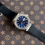 ĐỒNG HỒ NAM I&W CARNIVAL 55851G-Mặt Blue – Dây Cao Su – Automatic- Kính Sapphire — ảnh 6