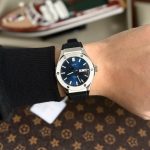 ĐỒNG HỒ NAM I&W CARNIVAL 55851G-Mặt Blue – Dây Cao Su – Automatic- Kính Sapphire — ảnh 2