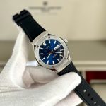 ĐỒNG HỒ NAM I&W CARNIVAL 55851G-Mặt Blue – Dây Cao Su – Automatic- Kính Sapphire — ảnh 4