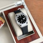 ĐỒNG HỒ NAM I&W CARNIVAL 55851G-Mặt Đen– Dây Cao Su – Automatic- Kính Sapphire — ảnh 8