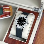 ĐỒNG HỒ NAM I&W CARNIVAL 55851G-Mặt Đen– Dây Cao Su – Automatic- Kính Sapphire — ảnh 6