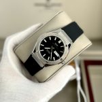 ĐỒNG HỒ NAM I&W CARNIVAL 55851G-Mặt Đen– Dây Cao Su – Automatic- Kính Sapphire — ảnh 4