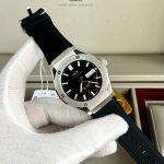 ĐỒNG HỒ NAM I&W CARNIVAL 55851G-Mặt Đen– Dây Cao Su – Automatic- Kính Sapphire — ảnh 3