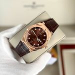 ĐỒNG HỒ NAM I&W CARNIVAL 751G Rose Cà Phê – Dây Da – Automatic- Kính Sapphire — ảnh 2