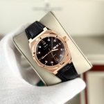 ĐỒNG HỒ NAM I&W CARNIVAL 751G Rose Đen – Dây Da – Automatic- Kính Sapphire — ảnh 2