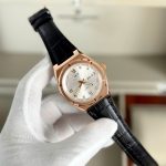 ĐỒNG HỒ NAM I&W CARNIVAL 751G Rose Trắng – Dây Da – Automatic- Kính Sapphire — ảnh 4