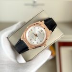 ĐỒNG HỒ NAM I&W CARNIVAL 751G Rose Trắng – Dây Da – Automatic- Kính Sapphire — ảnh 7