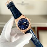 ĐỒNG HỒ NAM I&W CARNIVAL 751G Rose Xanh Dương – Dây Da – Automatic- Kính Sapphire — ảnh 6