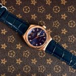 ĐỒNG HỒ NAM I&W CARNIVAL 751G Rose Xanh Dương – Dây Da – Automatic- Kính Sapphire — ảnh 5