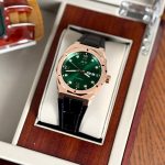 ĐỒNG HỒ NAM I&W CARNIVAL 751G Rose Xanh Lá – Dây Da – Automatic- Kính Sapphire — ảnh 7