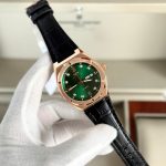 ĐỒNG HỒ NAM I&W CARNIVAL 751G Rose Xanh Lá – Dây Da – Automatic- Kính Sapphire — ảnh 8