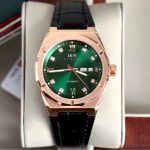 ĐỒNG HỒ NAM I&W CARNIVAL 751G Rose Xanh Lá – Dây Da – Automatic- Kính Sapphire — ảnh 1