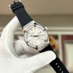 ĐỒNG HỒ NAM I&W CARNIVAL 55851G - Mặt Đá Trắng – Dây Cao Su – Automatic- Kính Sapphire — ảnh 7