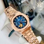 ĐỒNG HỒ NAM Carnival 8159G - Dây Thép Vàng - Blue Open Heart - Automatic - Kính Sapphire — ảnh 7